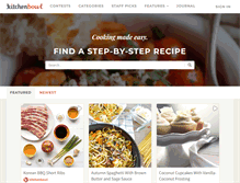 Tablet Screenshot of kitchenbowl.com
